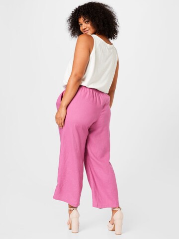 Esprit Curves Wide Leg Hose in Pink