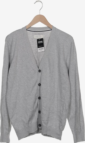 Pier One Strickjacke XL in Grau: Vorderseite