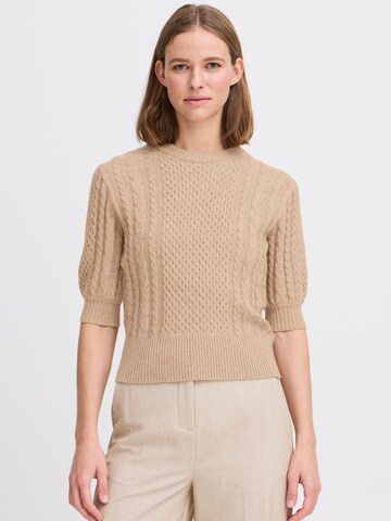 b.young - Jersey ' BYNIBE SS JUMPER - ' en marrón