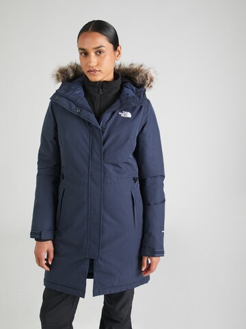 THE NORTH FACE Outdoorjacke 'Zaneck' in Blau: predná strana