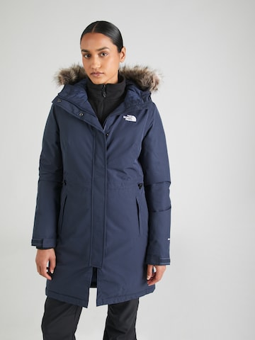 THE NORTH FACE Outdoorjas 'Zaneck' in Blauw: voorkant