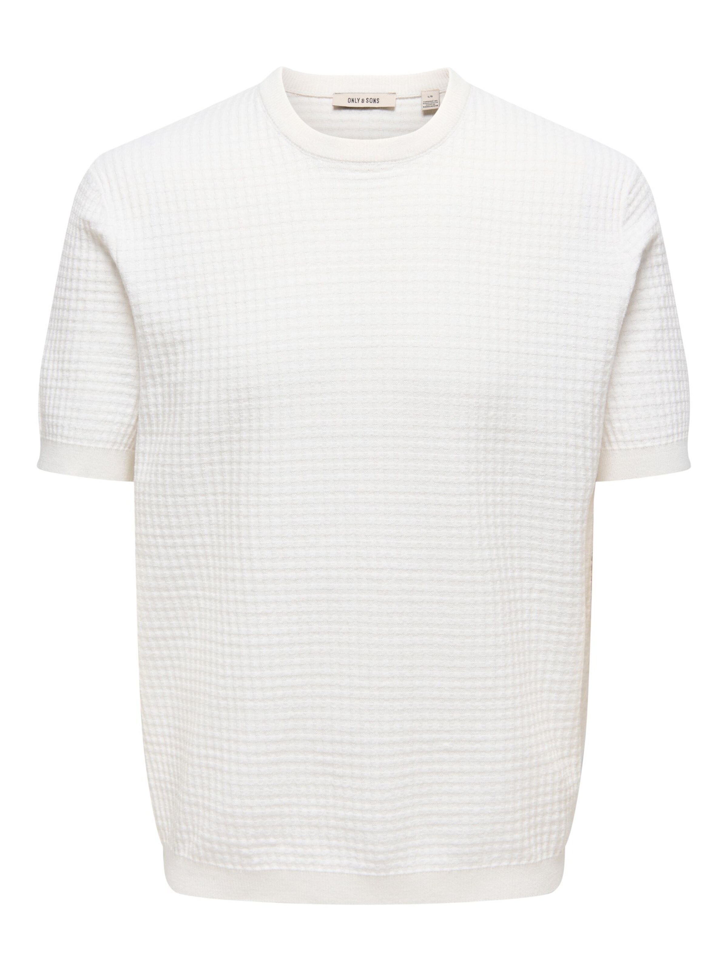 Only & Sons Shirt 'ONSSIKA' in Wit: voorkant