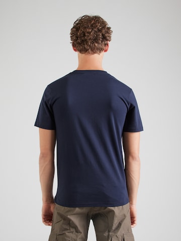 19V69 ITALIA T-Shirt 'Frank' in Blau: Rückseite