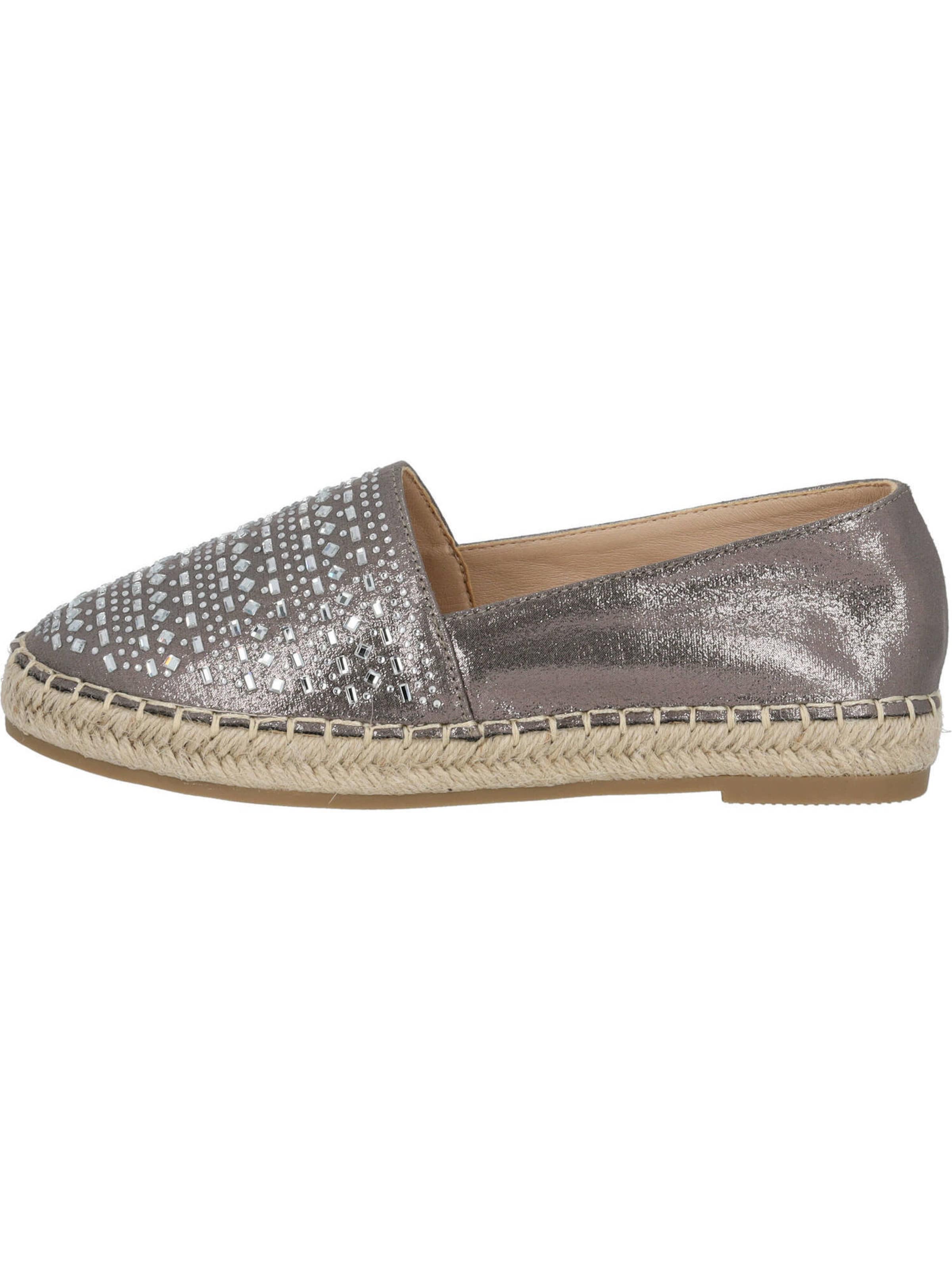 Palado by Sila Sahin Espadrilles 'Chesu' in Grau: Vorderseite