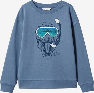 MANGO KIDS Bluza 'Buceo' w kolorze niebieski: przód