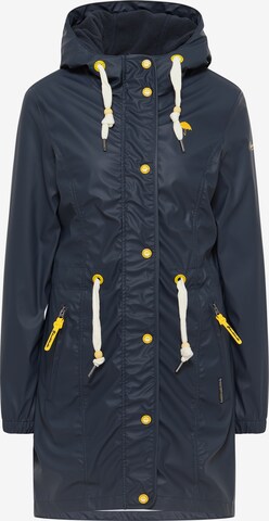 Schmuddelwedda Raincoat in Blue: front