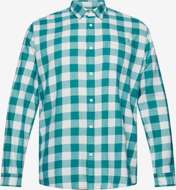 Coupe regular Chemise ESPRIT en vert : devant