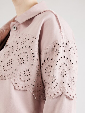 ONLY Carmakoma Between-season jacket 'CARELENA' in Purple