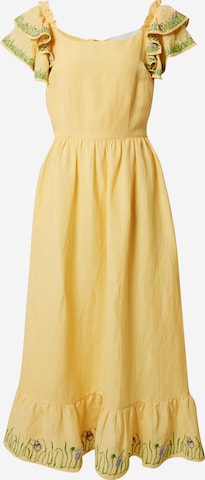 Helmstedt - Vestido de verão 'BRISE' em amarelo: frente
