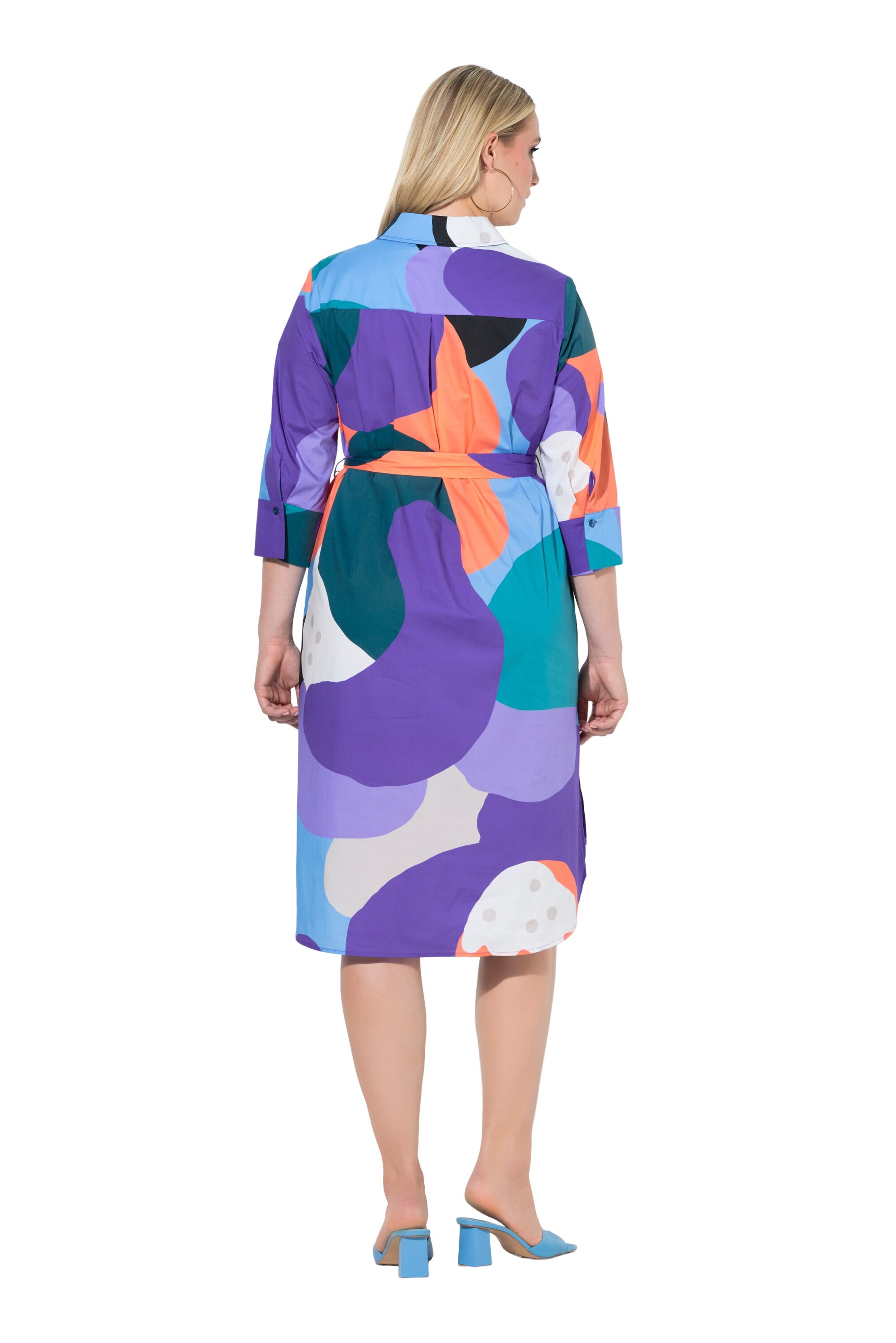 Ulla Popken Blousejurk in Lila