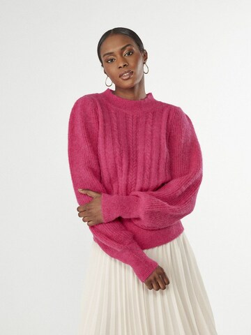 NAF NAF Pullover ' Keira ' in Pink: predná strana