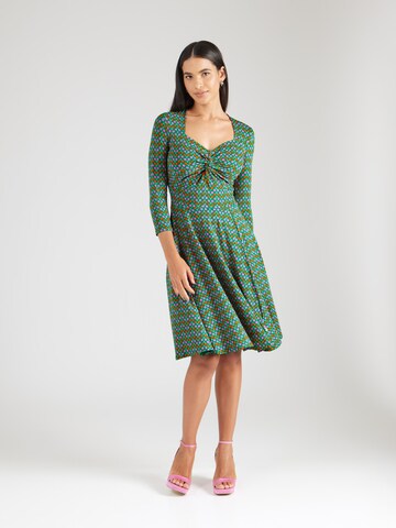 Blutsgeschwister Dress 'Hot Knot Power' in Green: front