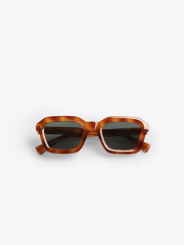 Scalpers Okulary przeciwsłoneczne 'Flash' w kolorze brązowy
