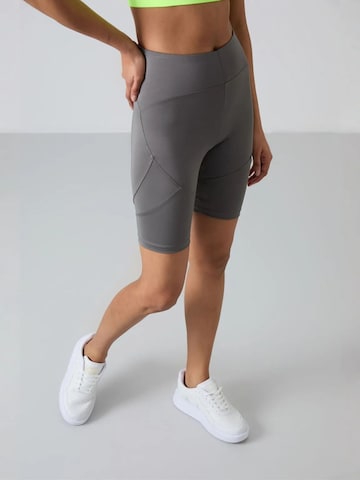 Tommy Life - Tapered Leggings 'Gamaschen' em cinzento