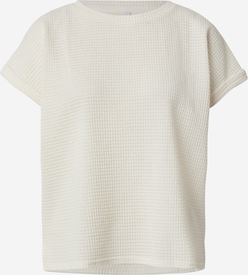 Hailys Shirt 'De44nise' in Beige: voorkant