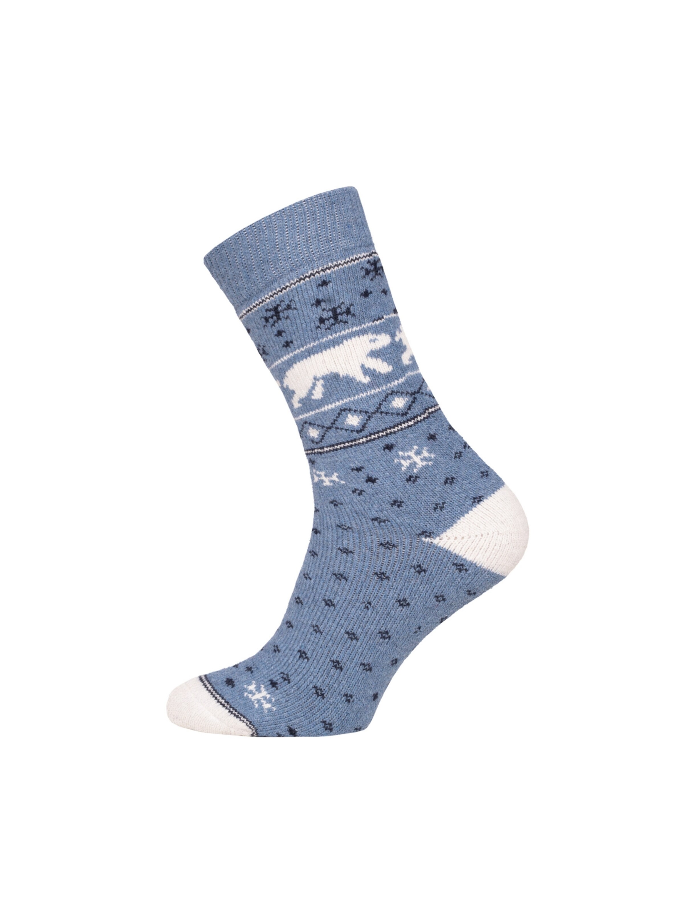 HomeOfSocks Socks 'HOS454' in Blue: front