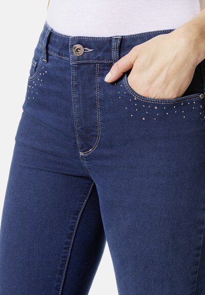 STOOKER WOMEN Jeans in 27-28/Short in blue denim, Produktansicht