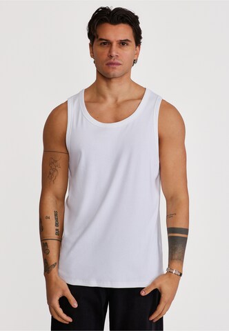 SikSilk - Camisa funcionais em branco: frente