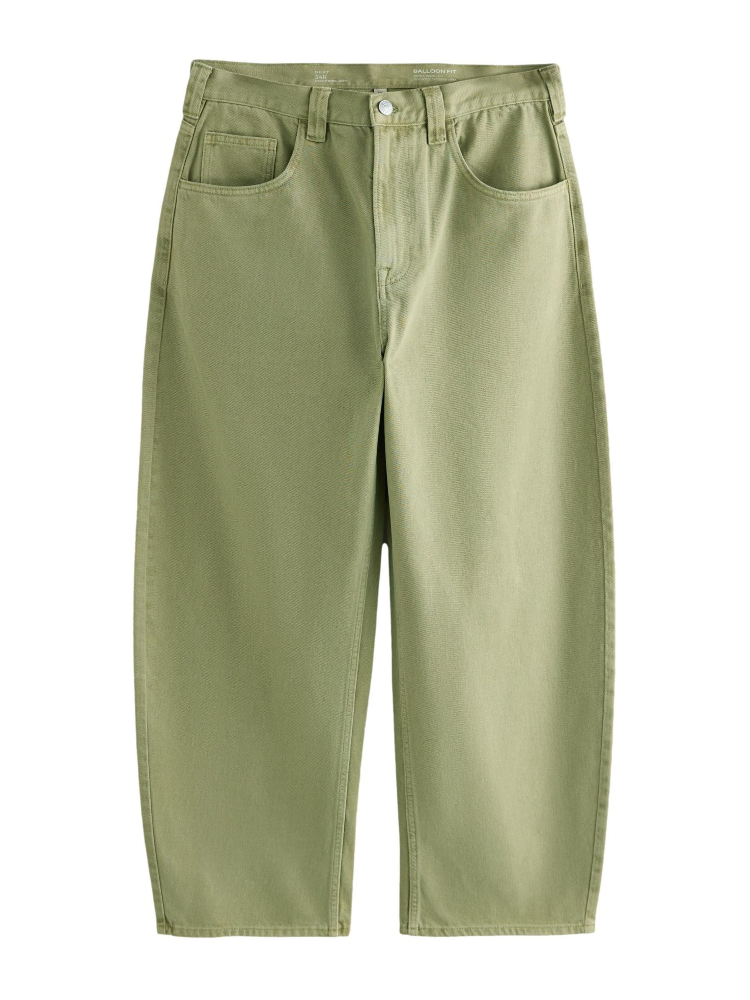 Next Jeans in Grün: Vorderseite