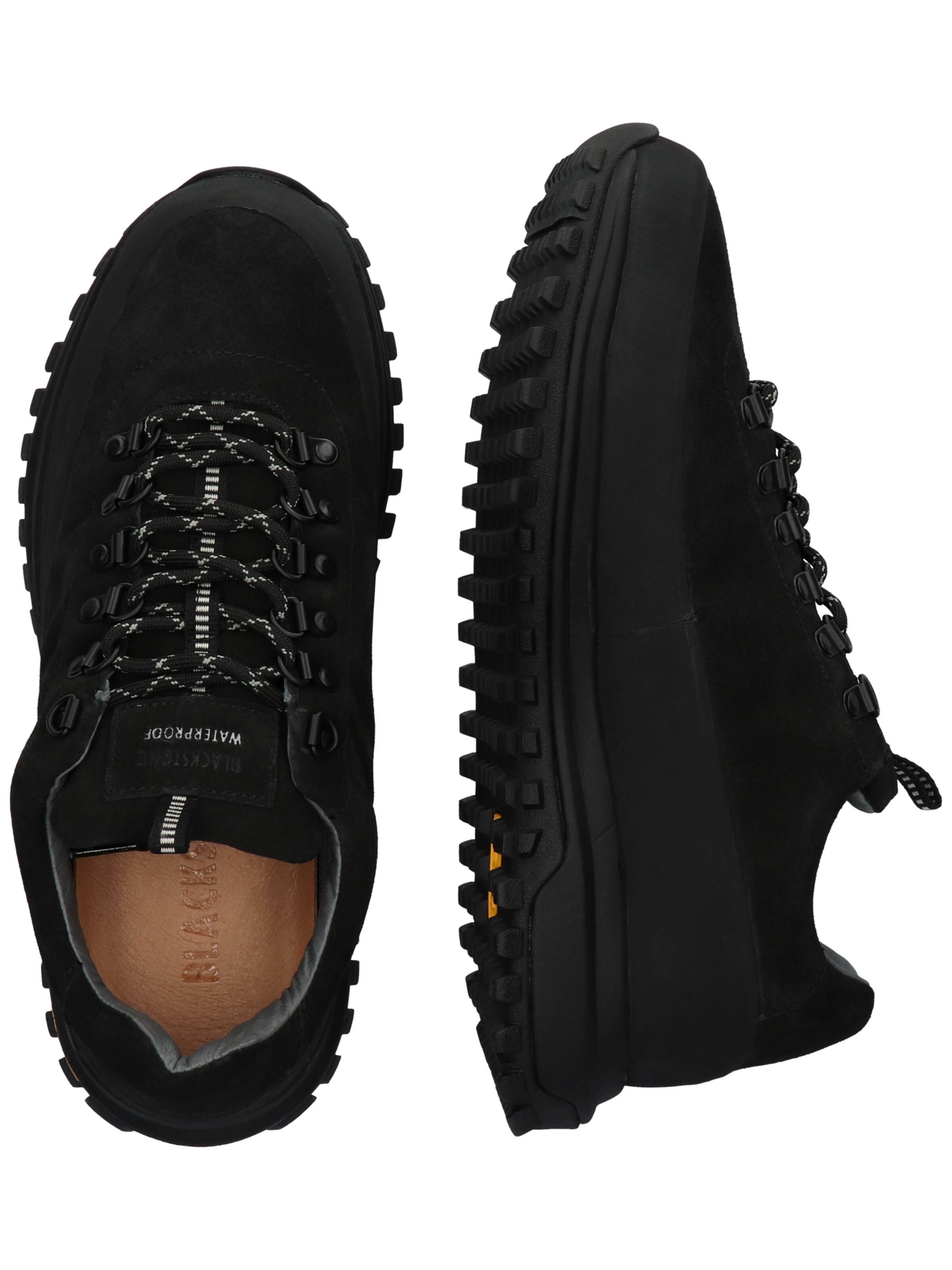 BLACKSTONE Boots med snörning 'V-Canyon CG023' i svart