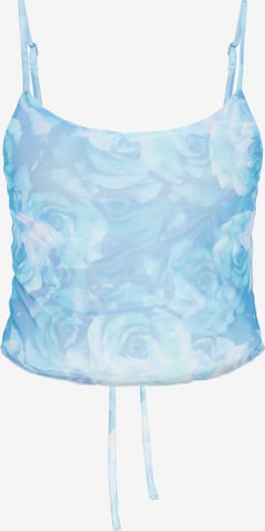 MYMO - Top 'Young Fashion Collection' en azul: frente