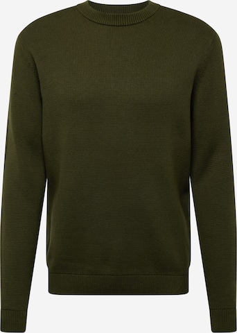 Pullover 'Dane' di SELECTED in verde: frontale