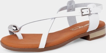 Pisamonas Sandal in White: front