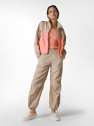 DEHA Tapered Sports trousers in Beige: front