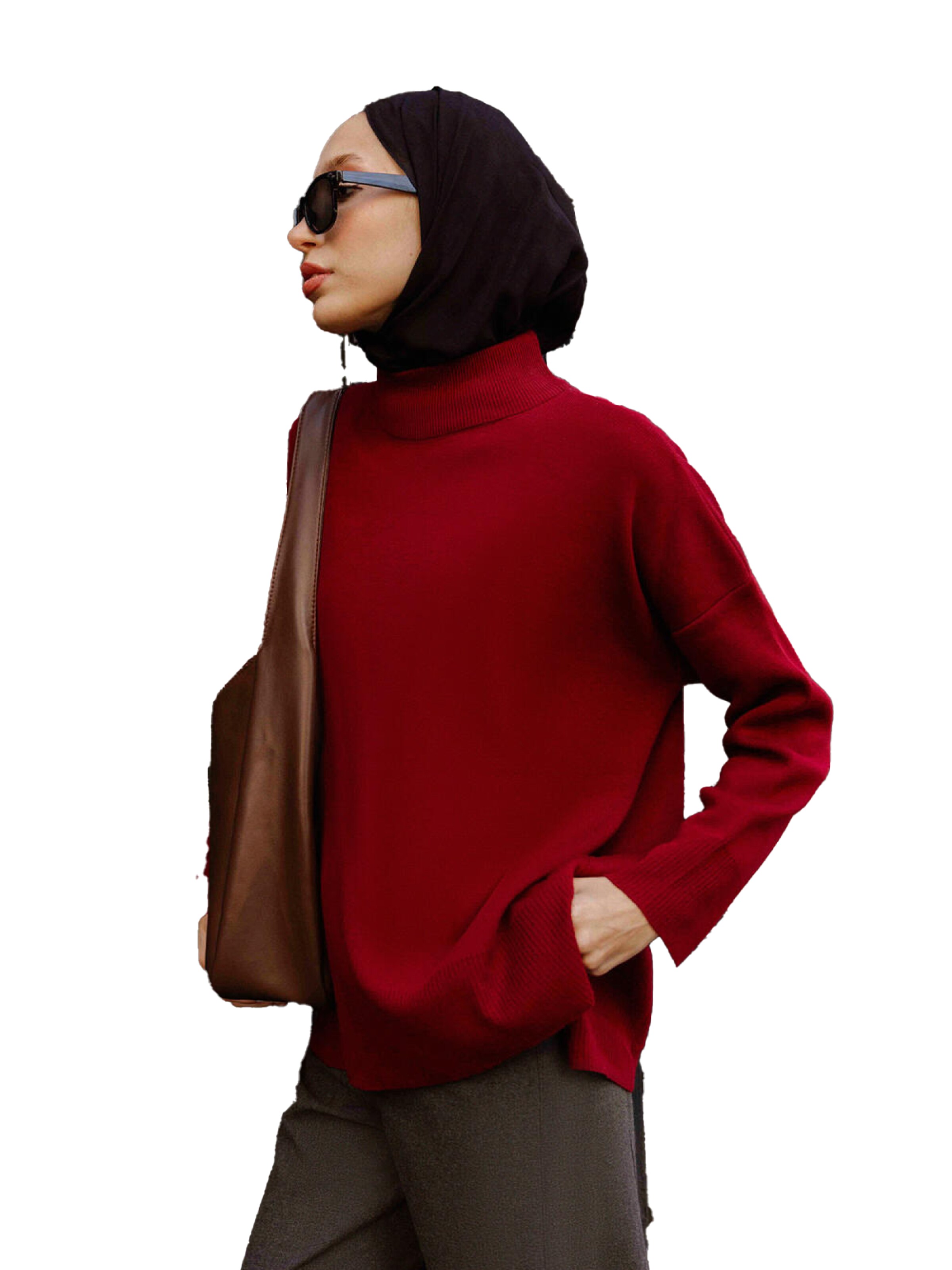 Touche Prive Pullover in Rot