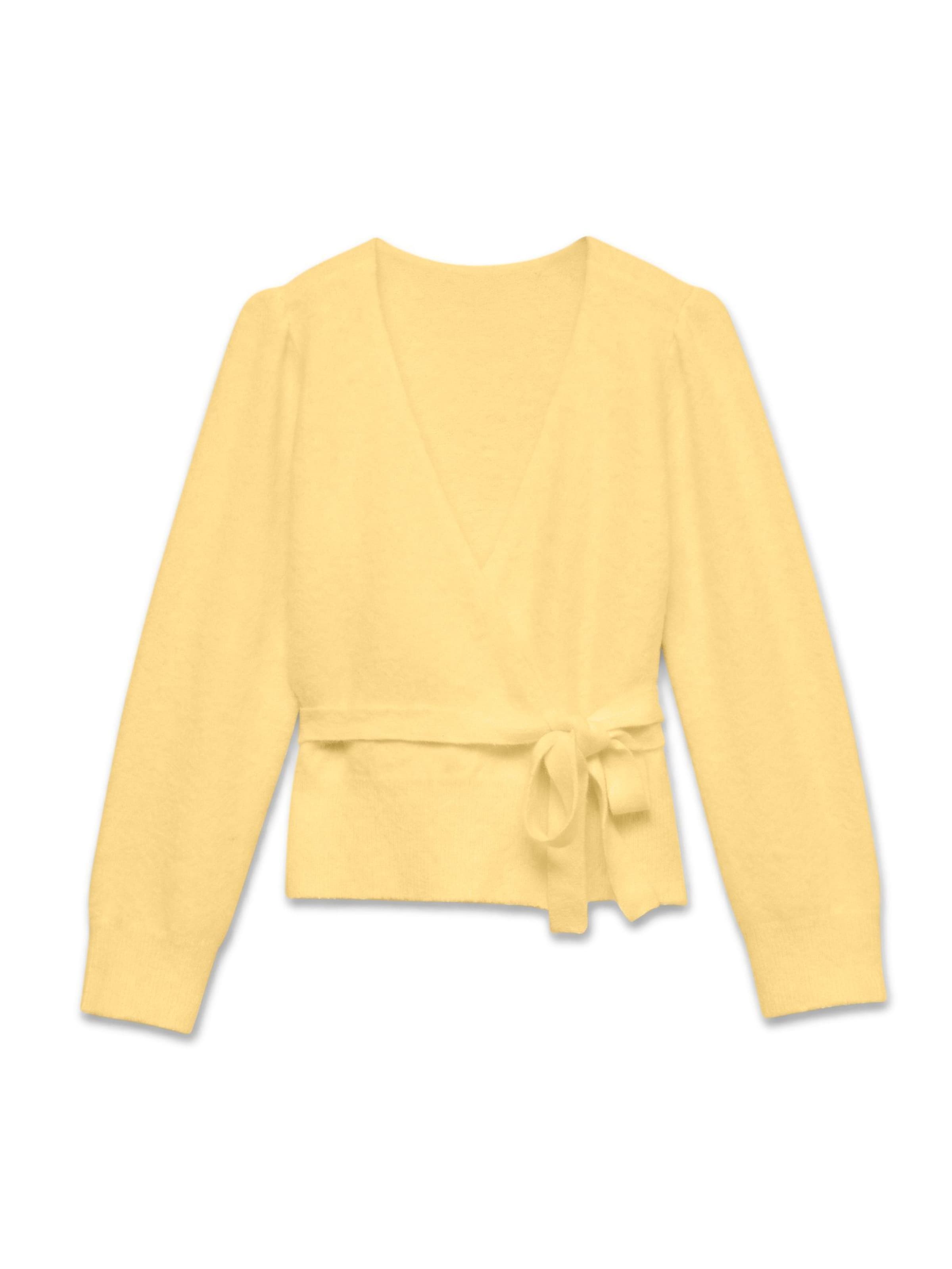 VERO MODA - Cárdigan 'VMIsabella' en amarillo: frente