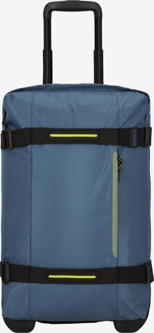 American Tourister Reistas 'Urban Track S' in Blauw: voorkant