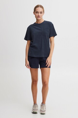 Oxmo - Camisa 'Oxfrika' em azul