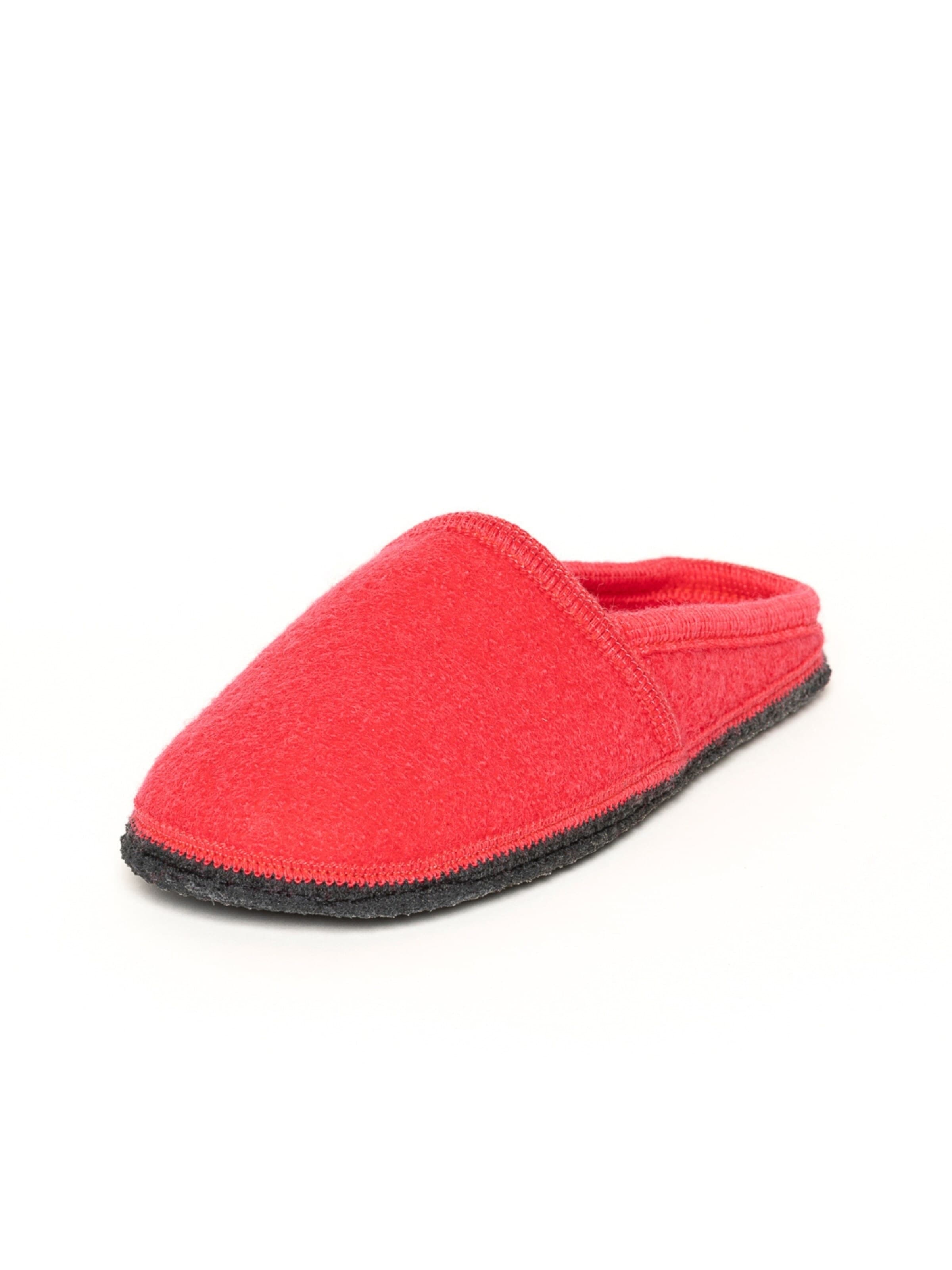 Gottstein Slippers 'Walkpantoffel Villach' in Red: front