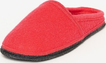 Gottstein Slippers 'Walkpantoffel Villach' in Red: front