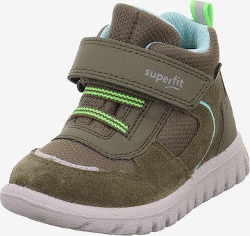 SUPERFIT Сникърси 'SPORT7 MINI' в зелено: отпред
