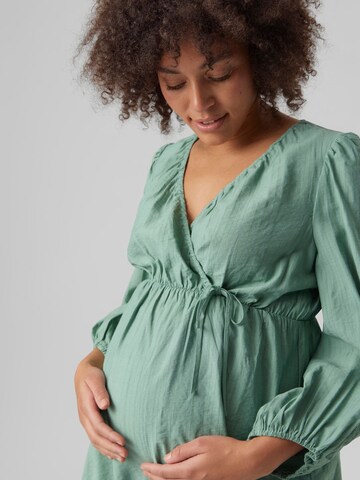 Camicia da donna 'Kelly Tess' di MAMALICIOUS in verde
