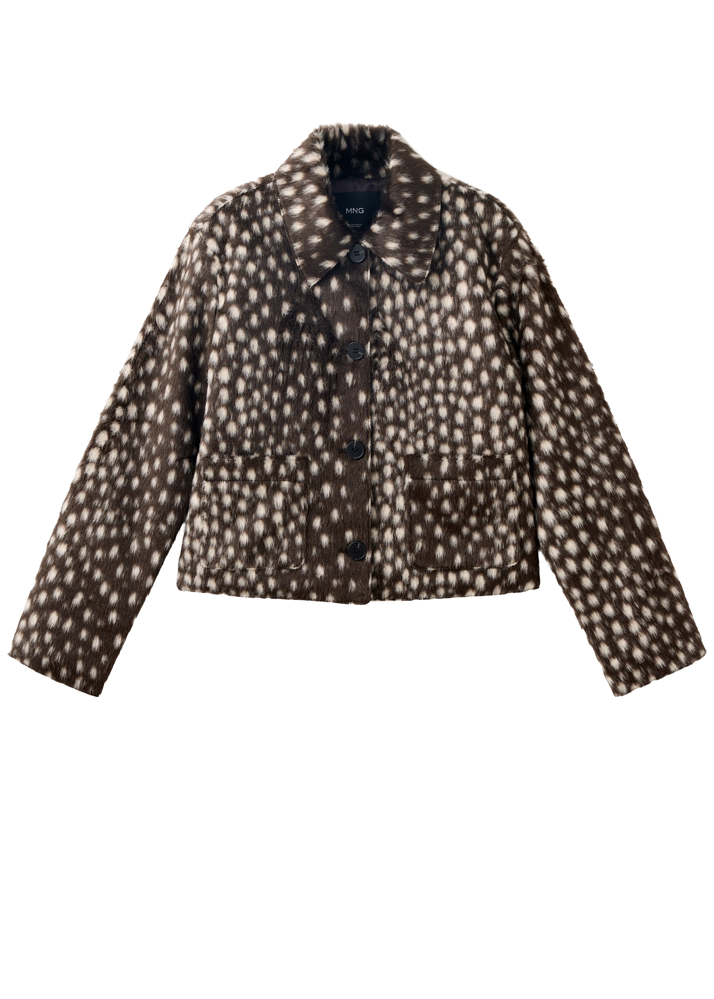 MANGO Between-season jacket 'COVE' in Brown: front