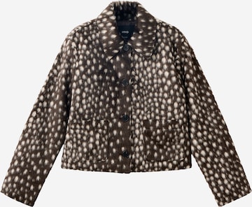 MANGO Jacke 'COVE' in Braun: Vorderseite