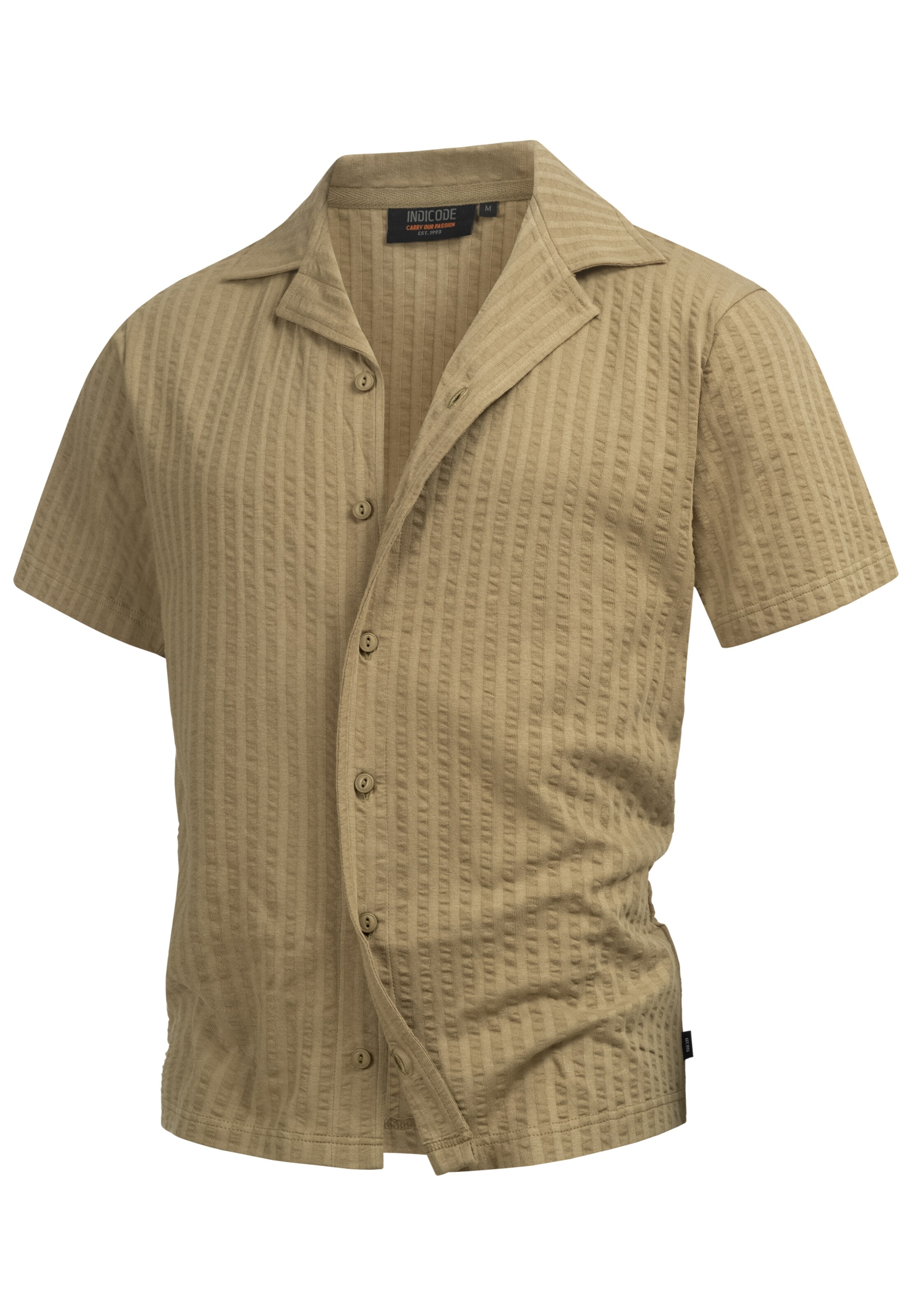 INDICODE JEANS Regular fit Button Up Shirt in Green