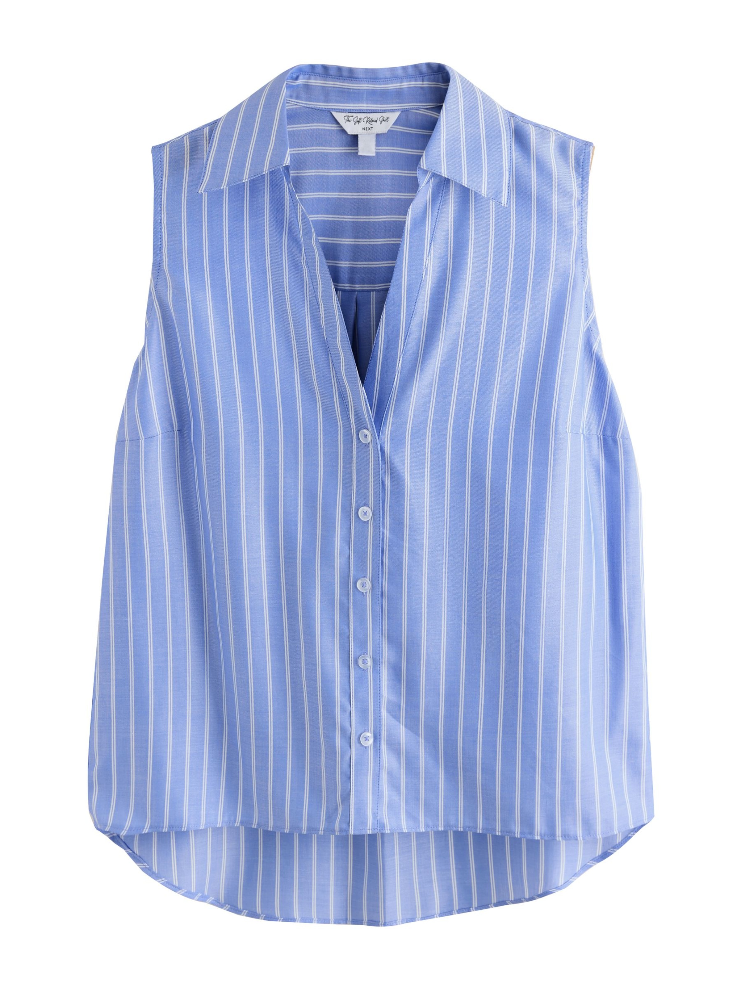 Next Blouse in Blue: front