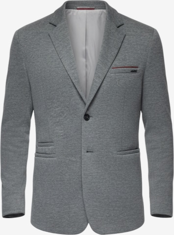 Ombre Slim Fit Sakko '0100' in Grau: Vorderseite