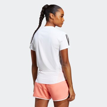 T-shirt fonctionnel 'Own the Run' ADIDAS PERFORMANCE en blanc