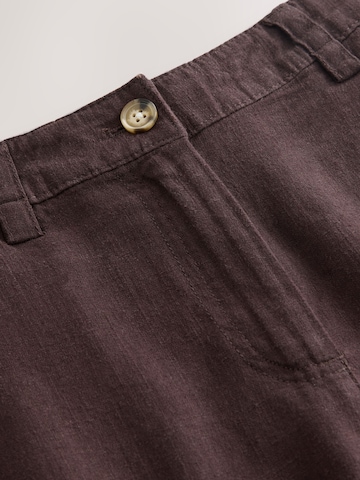 Wide Leg Pantalon Next en marron