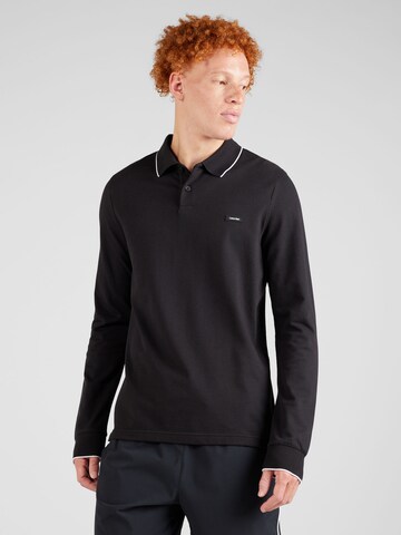 Calvin Klein Shirt in Zwart: voorkant