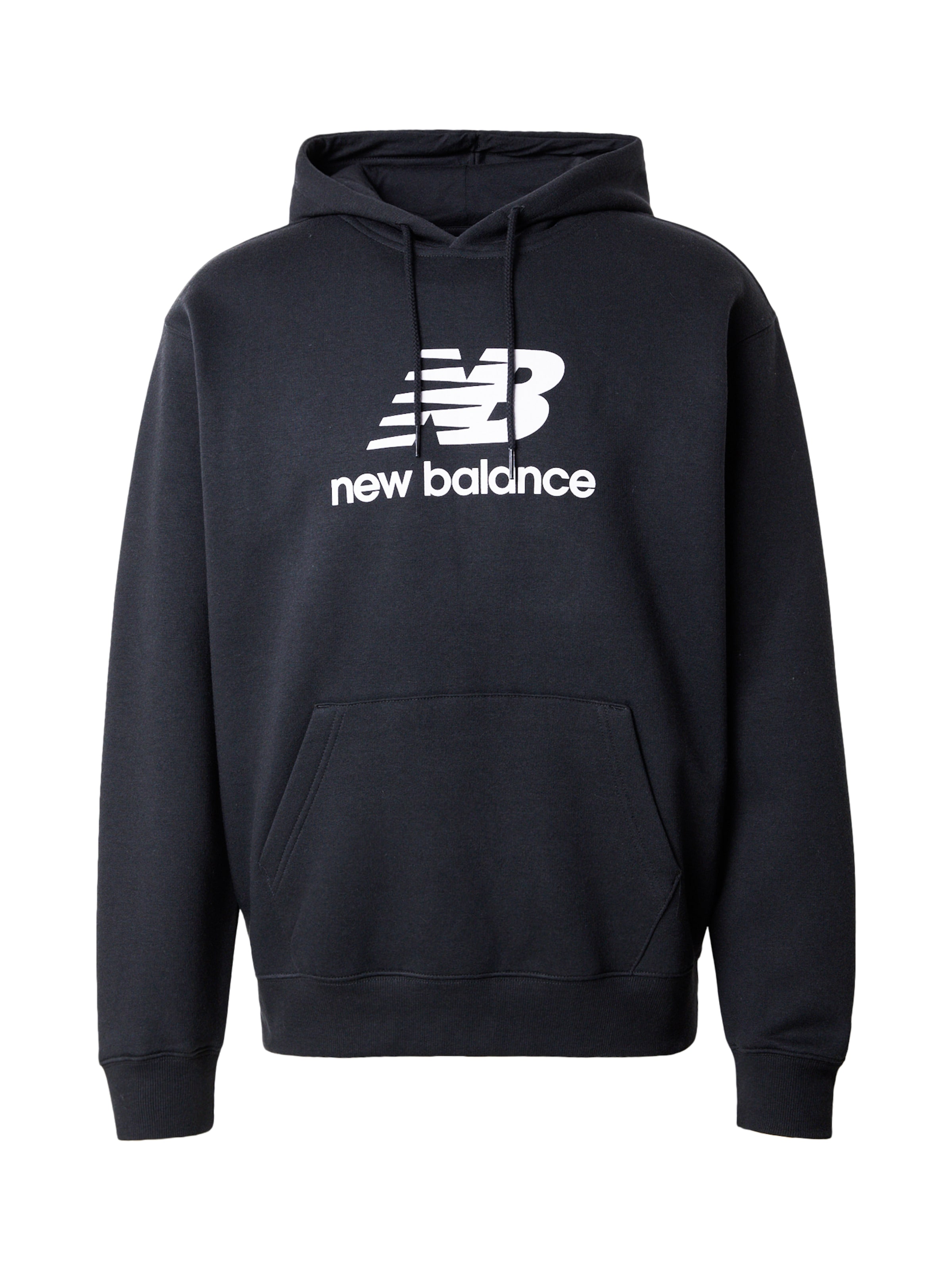 new balance - Sudadera 'Essentials' en negro: frente