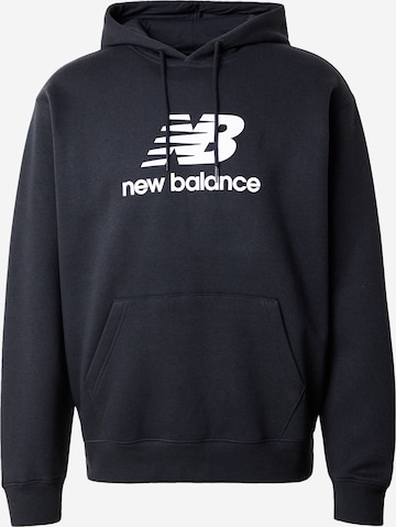 New balance logo black sales