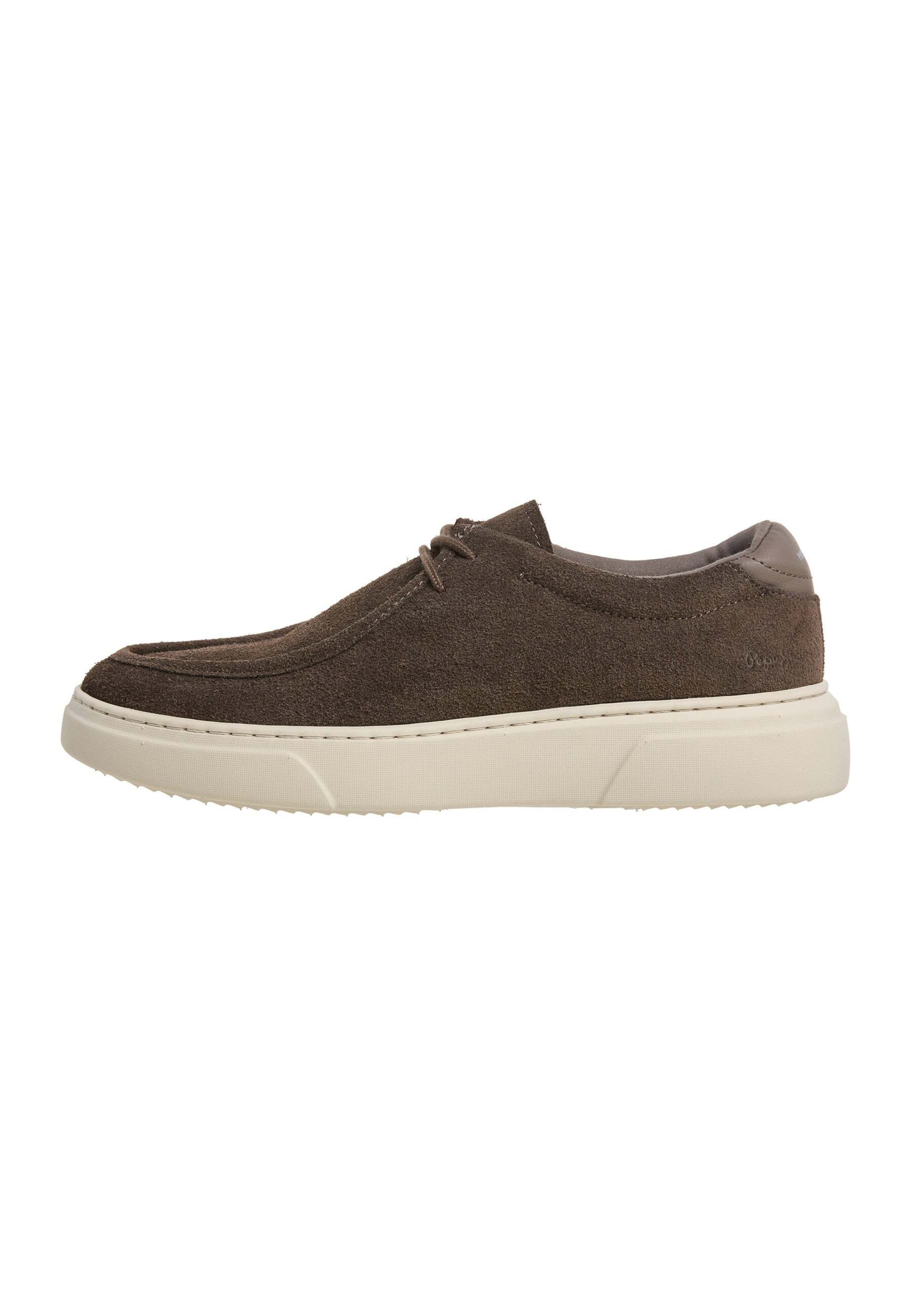 Pepe Jeans - Botines chukka 'Colins Street' en marrón: frente