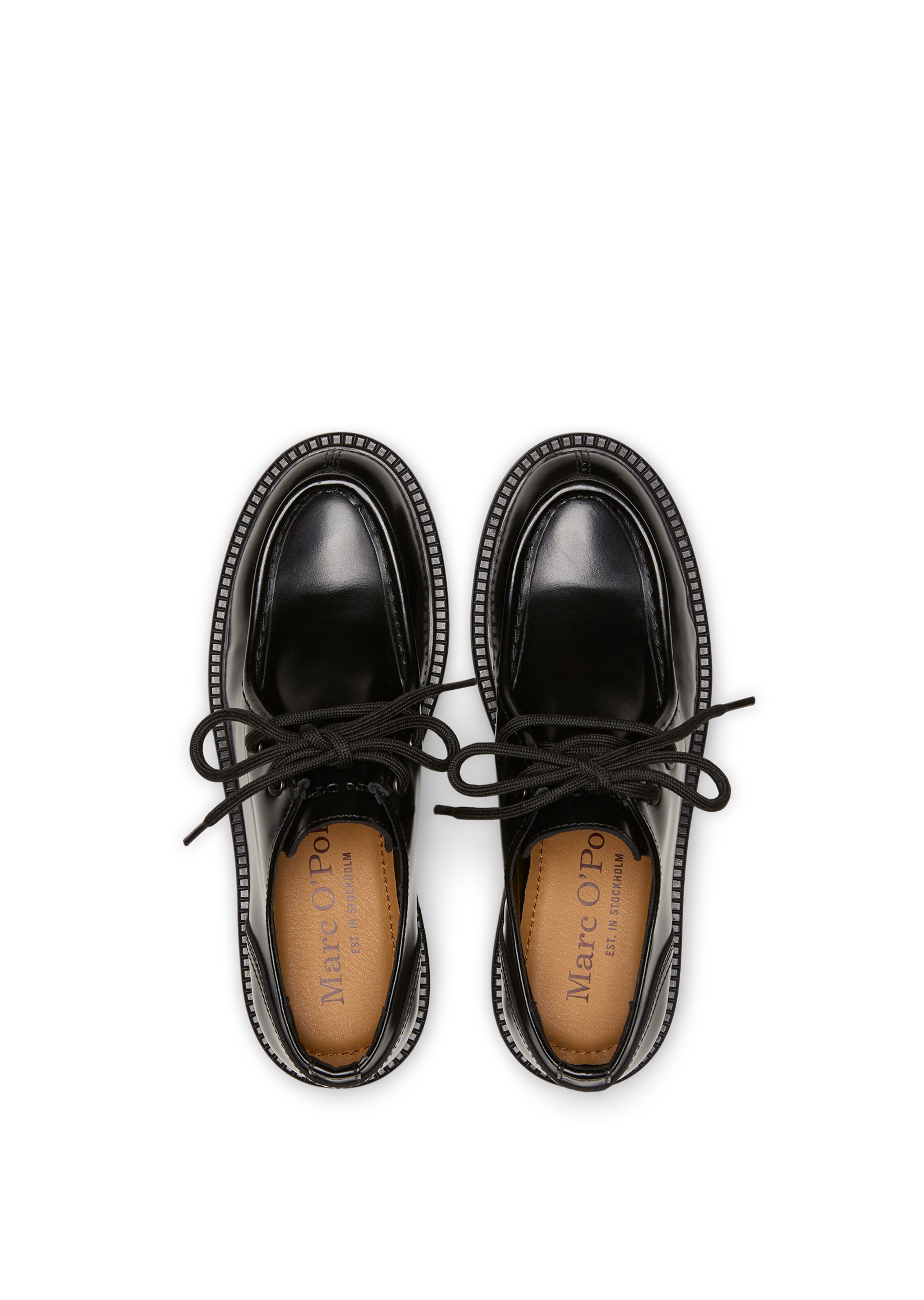 Marc O'Polo Schnürschuh 'Perla' in Schwarz
