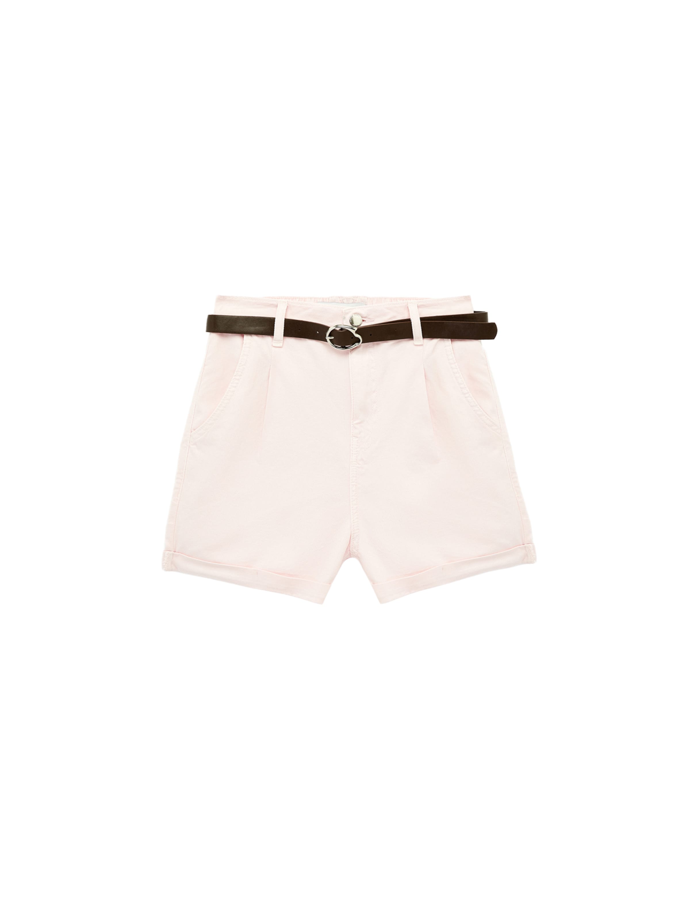 Koton Pleat-front trousers in Pink: front