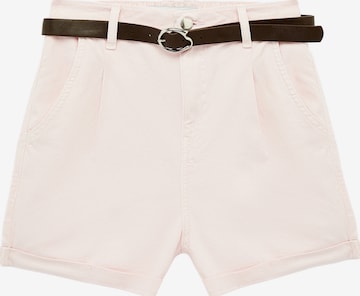 Koton Pleat-Front Pants in Pink: front